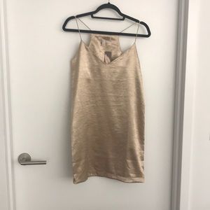 Forever 21 Gold Dress